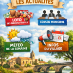 Un loto réussi, le conseil municipal et point météo !