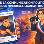 Quand la communication politique vise un mineur : une dérive inquiétante du débat public ?