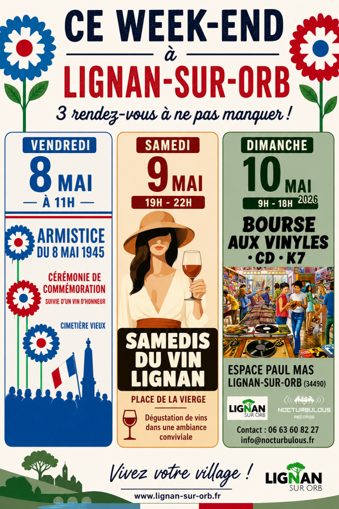 Un programme chargé d’évenement pour ce week-end !